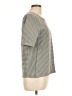 Talbots Outlet Gray Short Sleeve Top Size L - photo 4