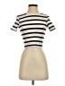Zara Ivory Short Sleeve Top Size S - photo 1
