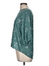 Papermoon Teal 3/4 Sleeve Blouse Size M - photo 5