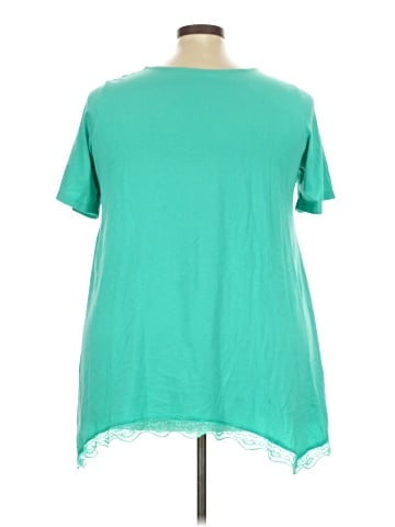 Woman Within Short Sleeve T-Shirt (view 2)