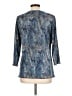 DressBarn Blue 3/4 Sleeve Blouse Size L - photo 2