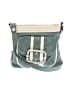 B Makowsky 100% Leather Blue Green Leather Crossbody Bag One size - photo 1