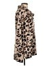 Calvin Klein 100% Acrylic Animal Print Tan Pullover Sweater Size L - photo 4