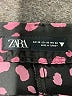 Zara 100% Polyester Hearts Black Formal Skirt Size XS - photo 4