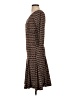Isabella Bird 100% Polyester Houndstooth Brown Casual Dress Size XS - photo 5