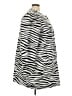 Talbots Animal Print Silver Coat Size 24w - photo 4