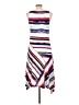 Splendid 100% Rayon Stripes Ivory Cocktail Dress Size L - photo 2