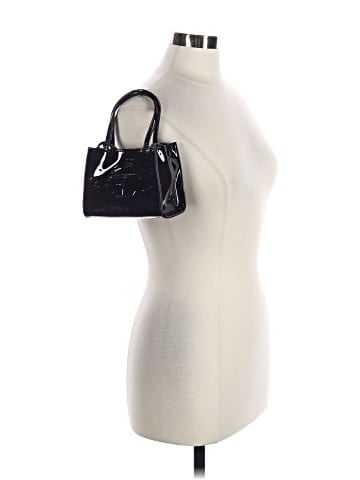 Telfar Faux Patent Leather Small Shopper Tote (view 2)