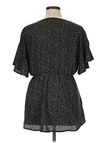 Shein Curve Short Sleeve Blouse (view 2)