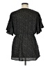 Shein Curve 100% Polyester Black Short Sleeve Blouse Size 1X - photo 2