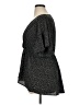 Shein Curve 100% Polyester Black Short Sleeve Blouse Size 1X - photo 5
