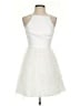 BCBGMAXAZRIA 100% Polyester White Cocktail Dress Size 2 - photo 1