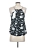 WAYF 100% Polyester Floral Black Sleeveless Blouse Size S - photo 2