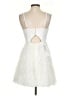 BCBGMAXAZRIA 100% Polyester White Cocktail Dress Size 2 - photo 2
