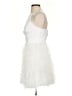 BCBGMAXAZRIA 100% Polyester White Cocktail Dress Size 2 - photo 5