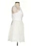BCBGMAXAZRIA 100% Polyester White Cocktail Dress Size 2 - photo 4