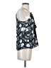 WAYF 100% Polyester Floral Black Sleeveless Blouse Size S - photo 4