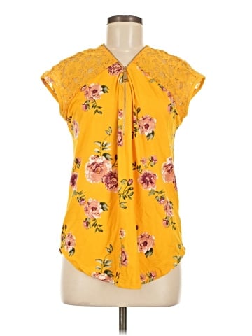 Wishful Park Short Sleeve Blouse (view 1)