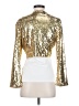 Allegra K Metallic Gold Jacket Size S - photo 2