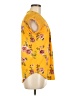 Wishful Park Yellow Short Sleeve Blouse Size M - photo 4