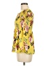 Bobbie Brooks Yellow Short Sleeve Blouse Size M - photo 5