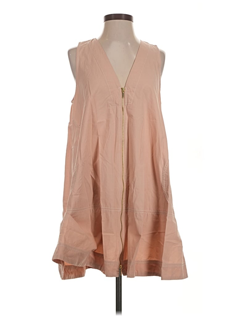 Pre-owned Maeve Casual Dress In Tan