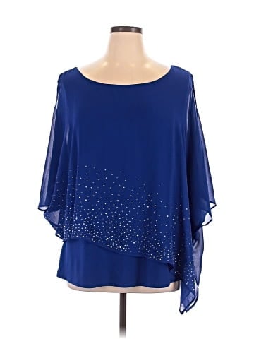 Roz & Ali 3/4 Sleeve Blouse (view 1)