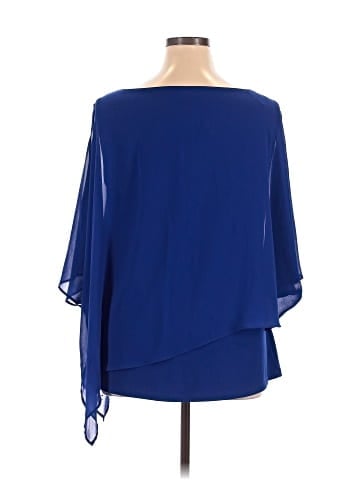 Roz & Ali 3/4 Sleeve Blouse (view 2)