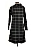 NY Collection Argyle Black Casual Dress Size M - photo 2