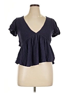 Free People Short Sleeve Top