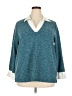 Cato Teal Pullover Sweater Size 22-24W - photo 1