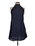 Unbranded Solid Blue Casual Dress Size S - photo 1