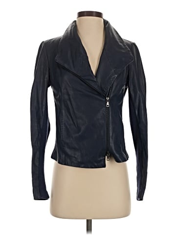 Vince. Leather Jacket (view 1)