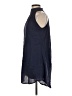 Unbranded Solid Blue Casual Dress Size S - photo 5