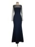 Eliza J Blue Cocktail Dress Size 4 - photo 1
