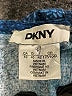 DKNY 100% Polyester Tie-dye Blue Casual Dress Size 10 - photo 7