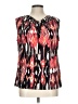 George Red Sleeveless Blouse Size L - photo 1