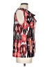 George Red Sleeveless Blouse Size L - photo 4