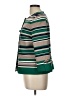 Talbots Stripes Green Coat Size 10 - photo 5