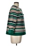 Talbots Stripes Green Coat Size 10 - photo 4
