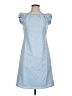 J.Crew 100% Polyamide Solid Blue Casual Dress Size 4 - photo 1
