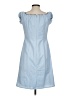 J.Crew 100% Polyamide Solid Blue Casual Dress Size 4 - photo 2