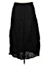 Flax 100% Linen Solid Black Formal Skirt Size 6 (S) - photo 1