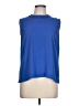 J.Crew Blue Sleeveless Blouse Size 12 - photo 1