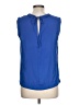 J.Crew Blue Sleeveless Blouse Size 12 - photo 2