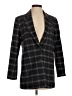 Habitual Plaid Gray Blazer Size XS - photo 1
