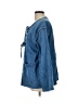 Assorted Brands Solid Blue Denim Jacket Size L - photo 5
