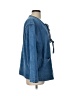 Assorted Brands Solid Blue Denim Jacket Size L - photo 4