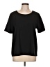 Ann Taylor Factory Black Short Sleeve Top Size L - photo 1
