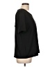 Ann Taylor Factory Black Short Sleeve Top Size L - photo 4